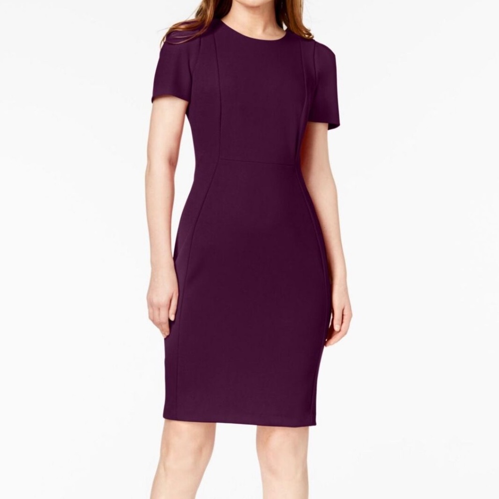 Calvin Klein purple dress size 8